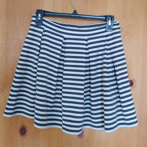 American Eagle Striped Skater Skirt